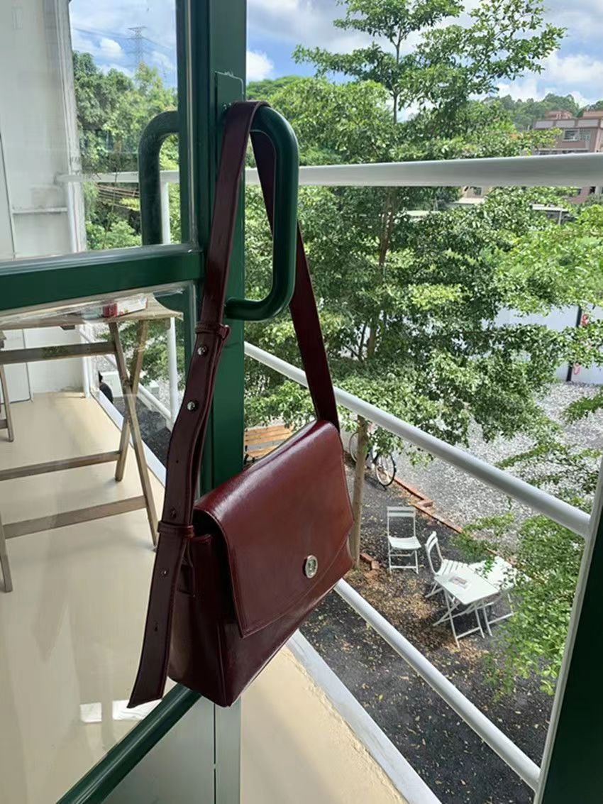 Large Capacity Tote Retro Textured Commuter Bag – Bild 6