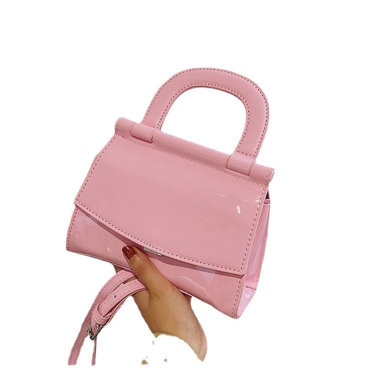 Women's Patent Leather Glossy Shoulder Messenger Bag – Bild 6