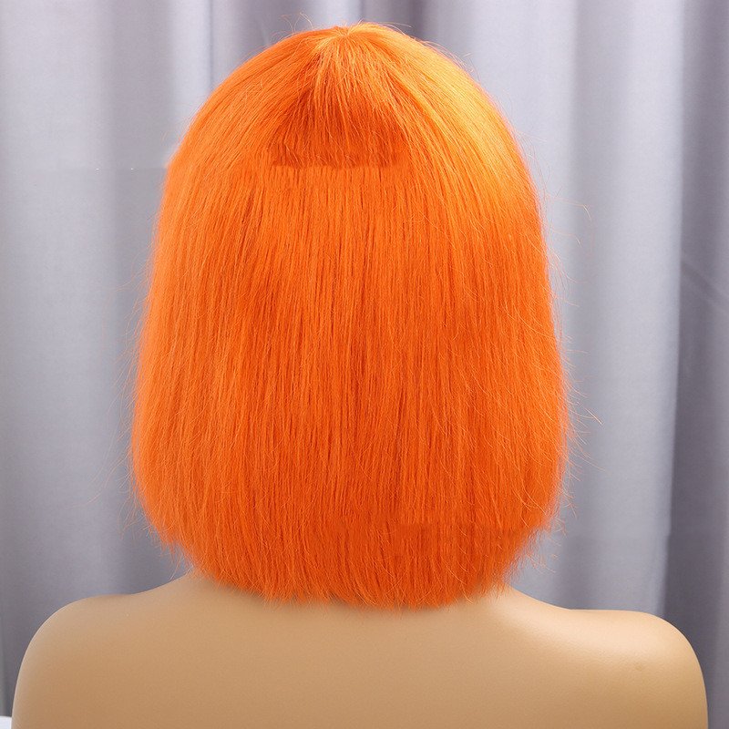 Real Hair Color Full Mechanism Full Bangs Headgear – Bild 3