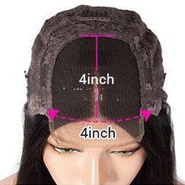 Golden Brown Gradient Real Hair Lace Headgear – Bild 2