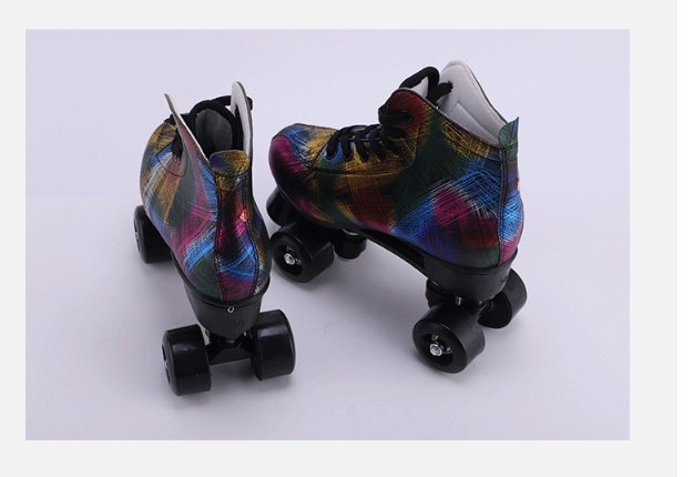 Symphony Feather Double Row Skates Adult Roller Skates Four Roller Skating Flash Skates – Bild 6
