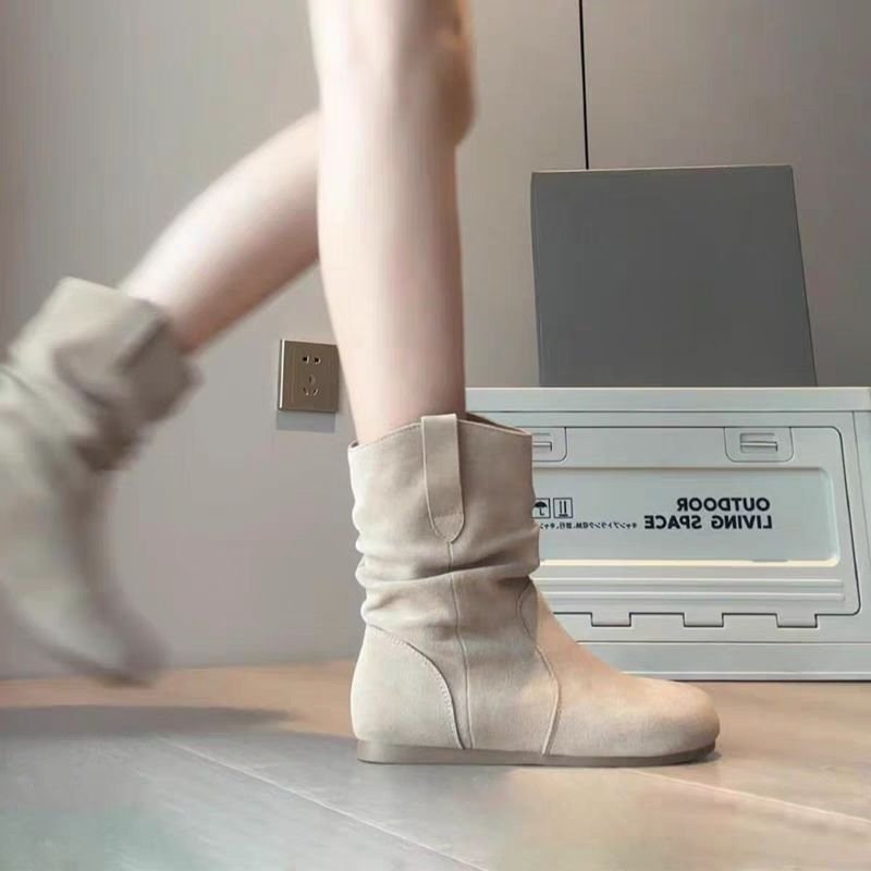 Western Denim Martin Boots For Women – Bild 3