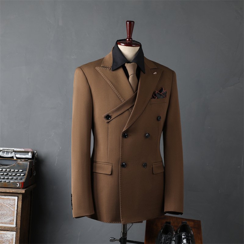 Men's Double Breasted Suit Business – Bild 7