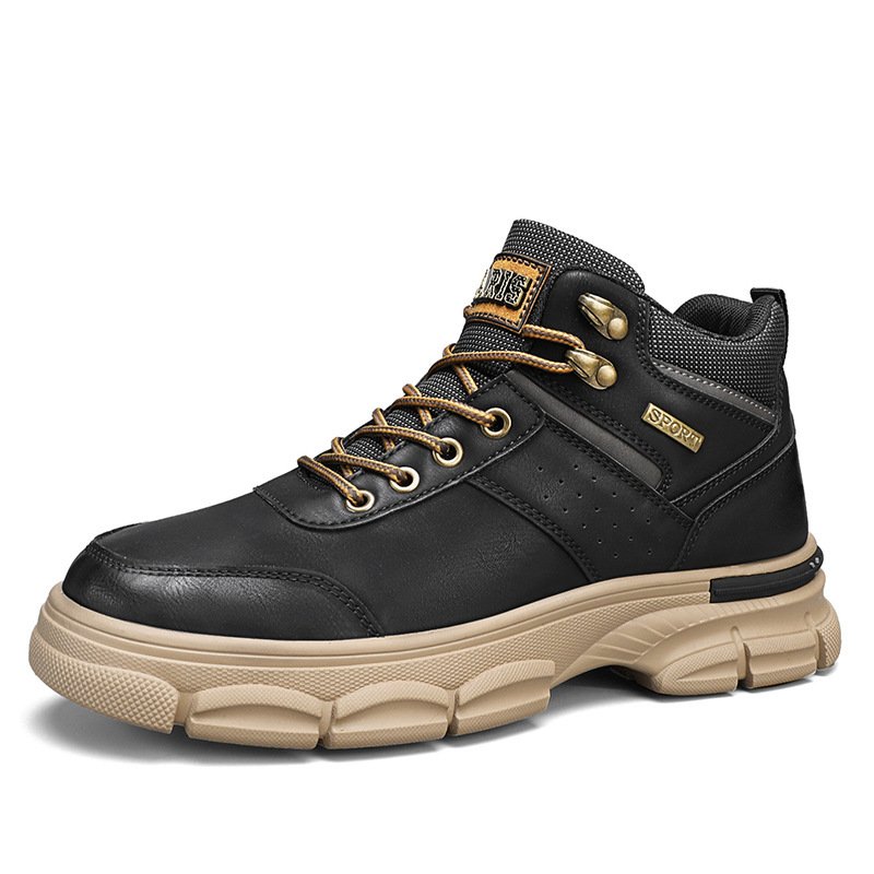 Outdoor British Style Classic Fashion Work Shoes Outdoor Motorcycle Shoes – Bild 2