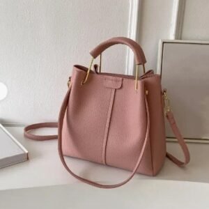 Women's Large-capacity Crossbody Autumn All-matching Korean-style Textured Portable Bucket Bag