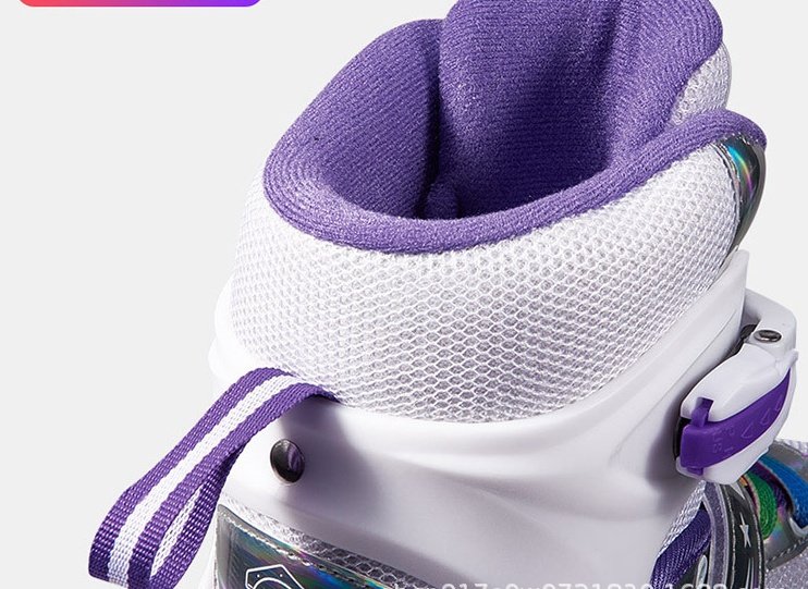 PU Full Children's Roller Skates Double Row – Bild 5