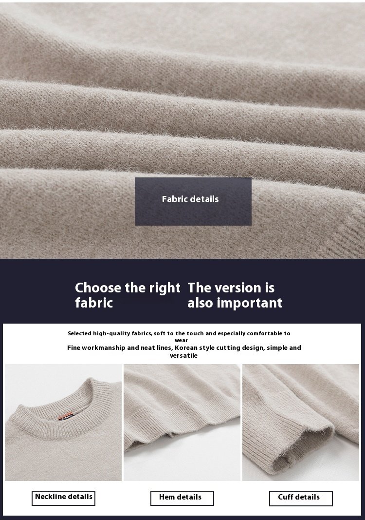 Sweater All-matching Knitwear Korean Style Trendy – Bild 5