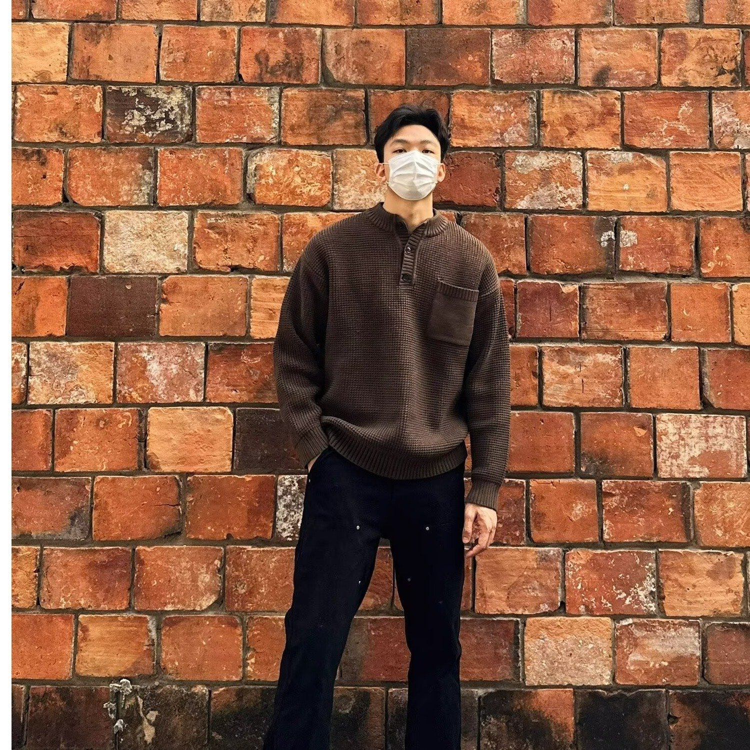 Sweater Men's Long-sleeved Knitted Top – Bild 4