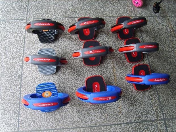 Plastic Material High Speed Drift Skate Board With Roller Whirlwind Skateboard – Bild 4