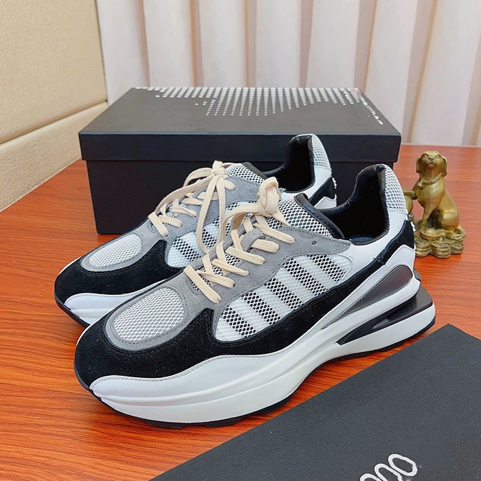 Thick Bottom Increased Colorblock Daddy Shoes Mesh Breathable – Bild 4