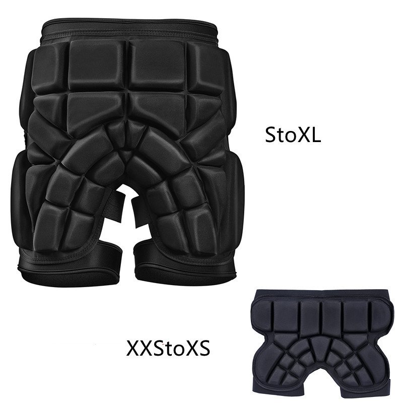 Roller Skating Single And Double Board Ski Hip Protection Set – Bild 2