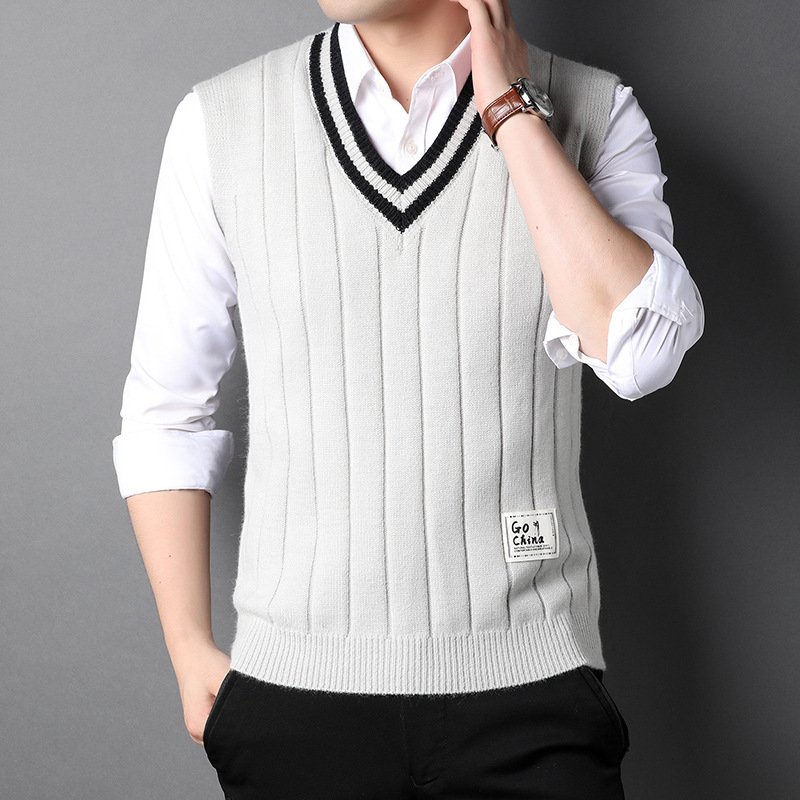 Vest Men's Sleeveless Thermal Sweater – Bild 9