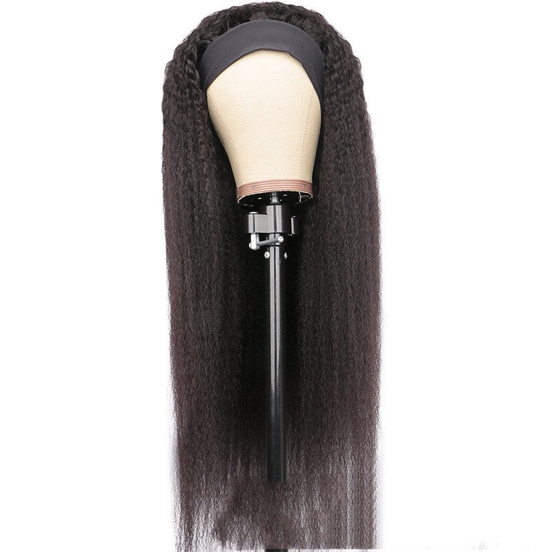 Real Strap Black Real Hair Ice Ribbon Headgear – Bild 3