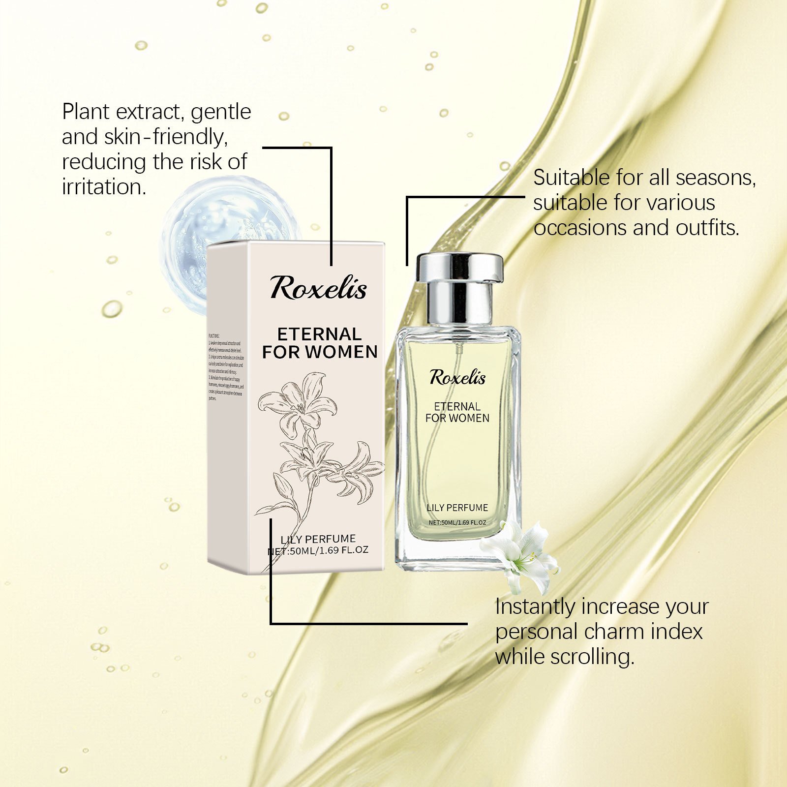 Lily Perfume Spray Lady Date Lasting Fragrance – Bild 3