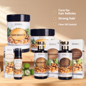 Improved Hair Loss Plant Nourishing Oil Control Castor Oil Shampoo
