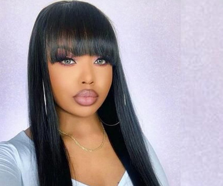 Wig Real Human Hair Straightening Mechanism Headgear – Bild 6