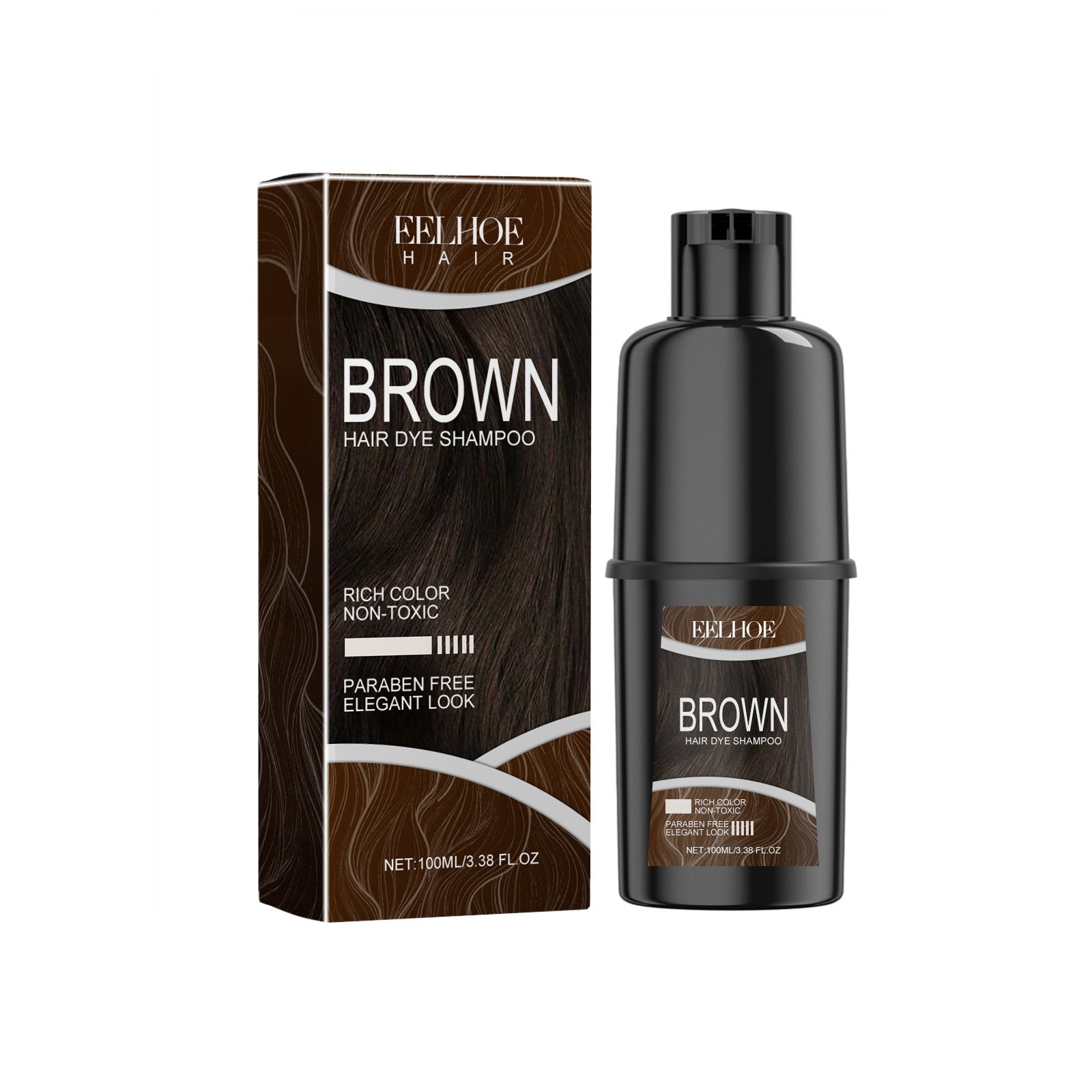 Herbal Plant Extract Nourishing Long-lasting Color Rendering Soft Shampoo – Bild 8