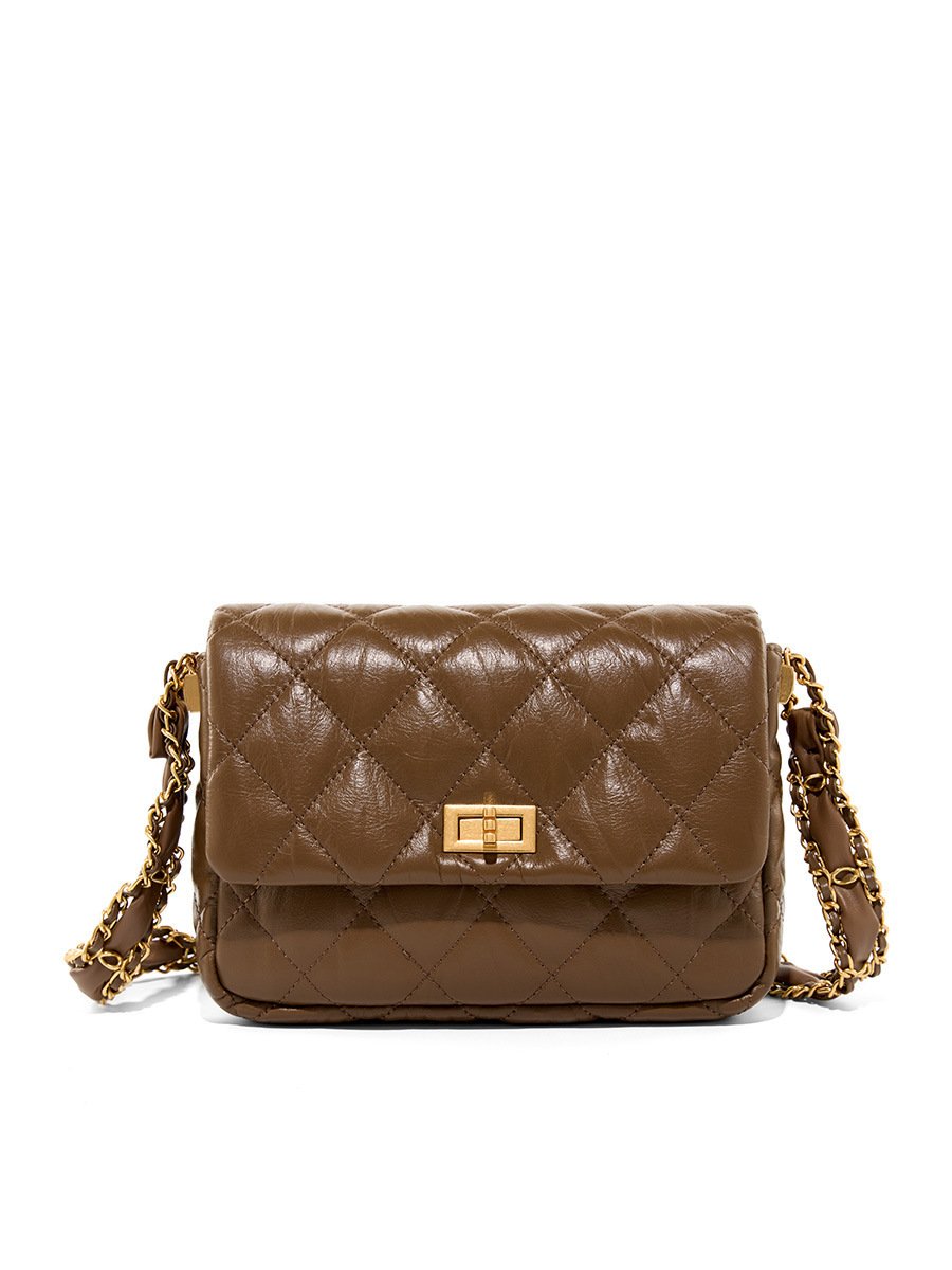 New Black Gold Castle Messenger Bag – Bild 7