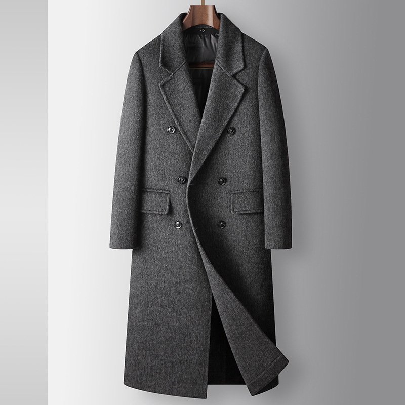 Men's Woolen Coat Autumn And Winter – Bild 4