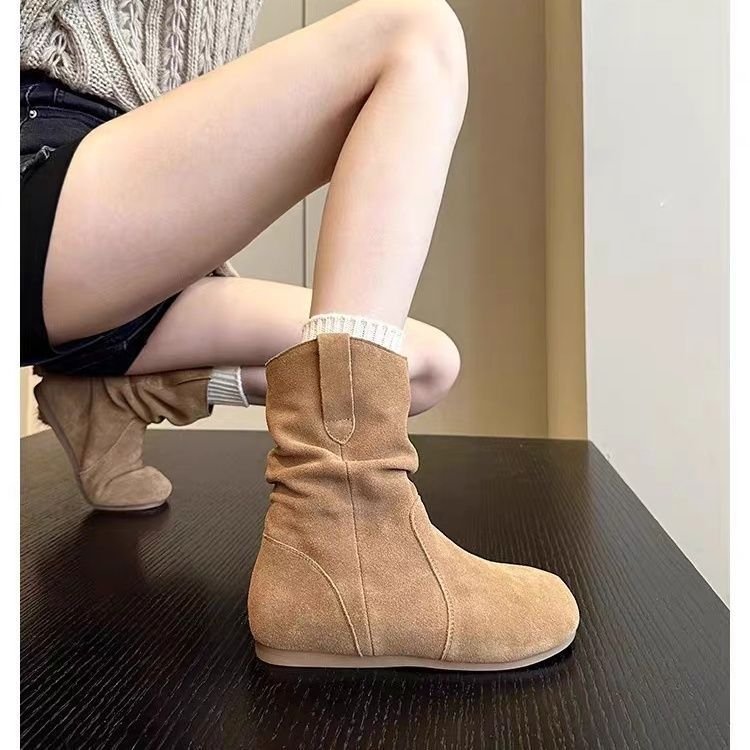 Western Denim Martin Boots For Women – Bild 4