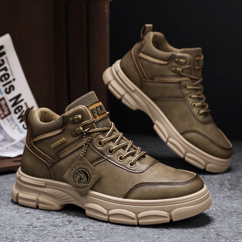 Outdoor British Style Classic Fashion Work Shoes Outdoor Motorcycle Shoes – Bild 6