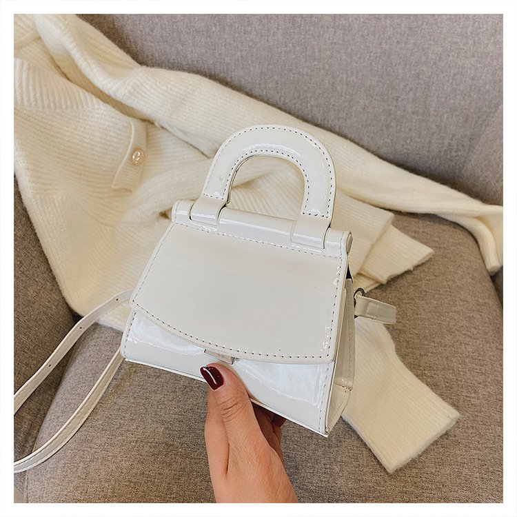 Women's Patent Leather Glossy Shoulder Messenger Bag – Bild 3