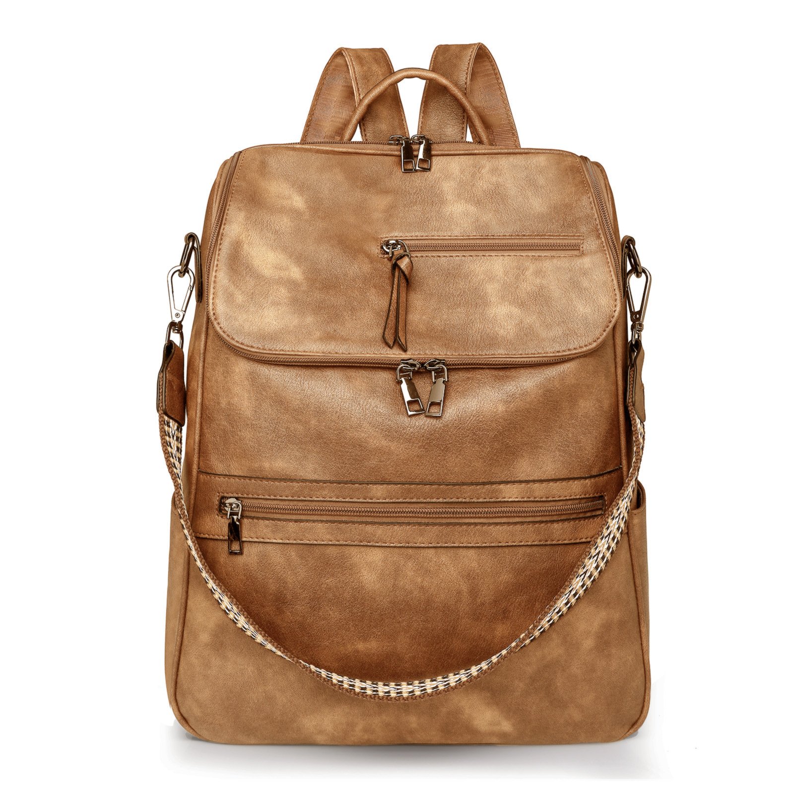 Retro College Students' Backpack Trendy High Sense Bag – Bild 8