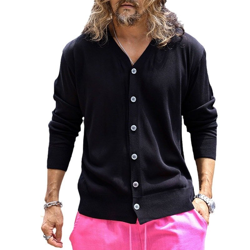 Autumn And Winter Knitted Sweater Men's Top – Bild 5