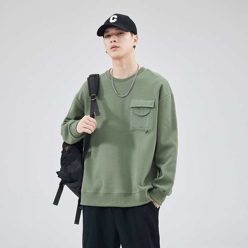 Sweater Men's Autumn Loose Round Neck