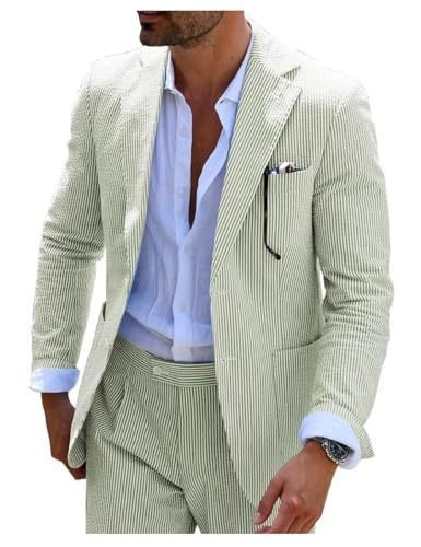 Men's Two-piece Suit Seersucker Summer – Bild 8