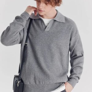 Men's Spring And Autumn Knitted Sweater