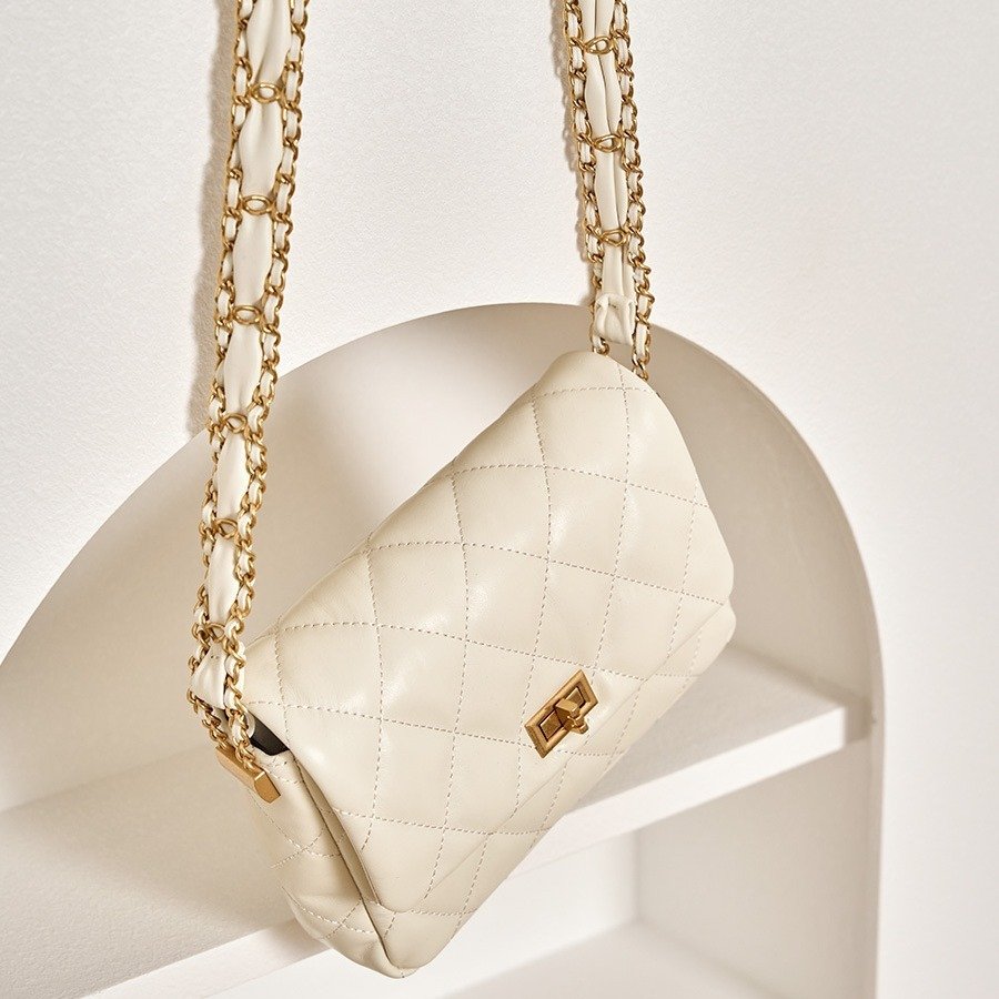 New Black Gold Castle Messenger Bag – Bild 4