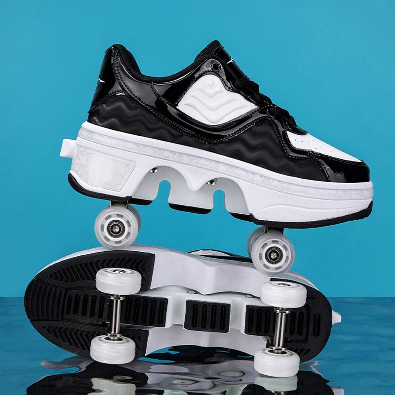 Four-wheel Rollerskate Children's Student Version 6-15 Years Old Roller Skating Sneakers – Bild 8